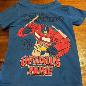 Transformers Optimus Prime Blue T-Shirt